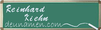 Reinhard Kiehn Visitenkarte